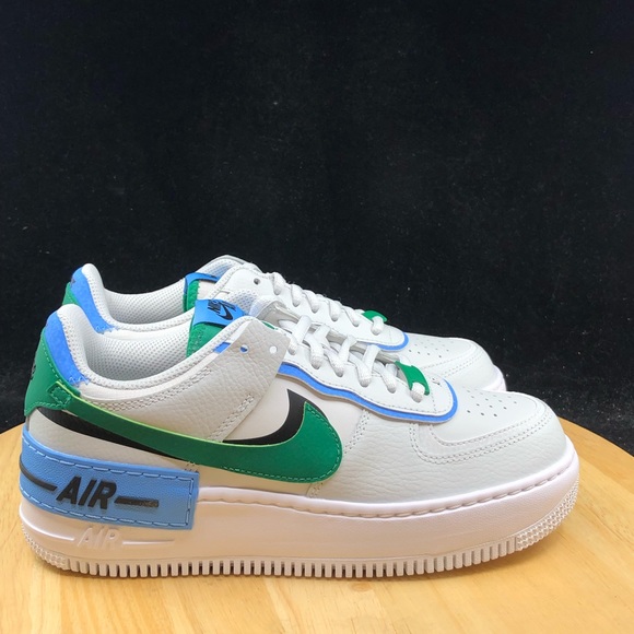 Nike Air Force 1 Shadow 'Photon Dust Malachite' [CI0919-004] Women's Sizes - Picture 4 of 9